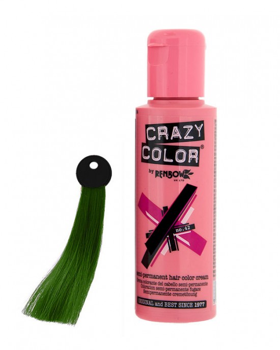 Crema colorante Crazy Color Pine Green Crazy Color Tintes Permanentes