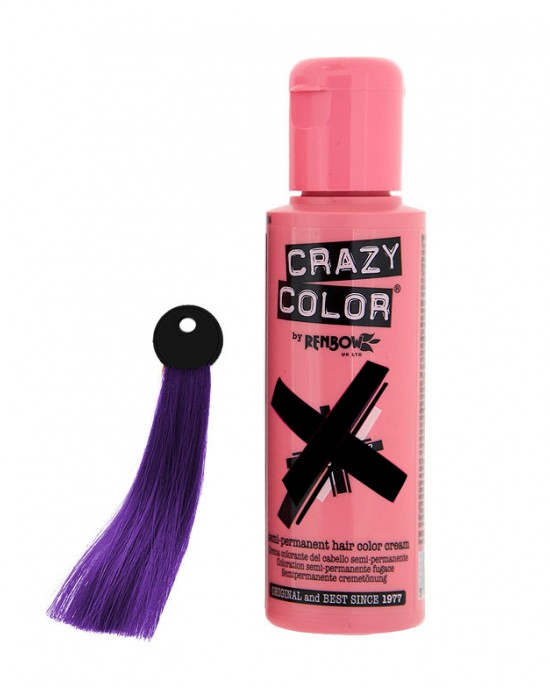 Crema colorante Crazy Color Hot Purple Crazy Color Tintes Permanentes