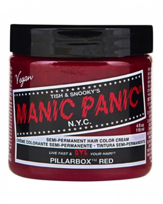 Tinte fantasía semipermanente Classic Pillarbox Red Manic Panic