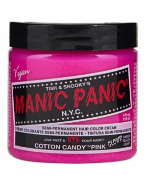 Tinte fantasía semipermanente Classic Cotton Candy Pink Manic Panic + 1 Consejo