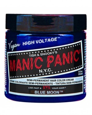 Tinte fantasía semipermanente Classic Blue Moon Manic Panic + 1 Consejo