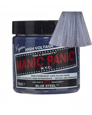 Tinte fantasía semipermanente Blue Steel Manic Panic + 1 Consejo