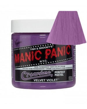 Tinte Fantasia Semipermanente Creamtone Velvet Violet Manic Panic + 1 Consejo