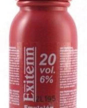 Oxigenada crema 20 volumenes Individual 75ml Exitenn + 1 Consejo