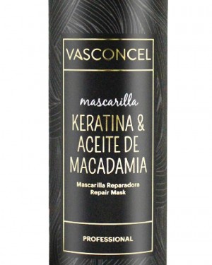 Mascarilla reparadora 500ml Macadamia y Keratina Vasconcel