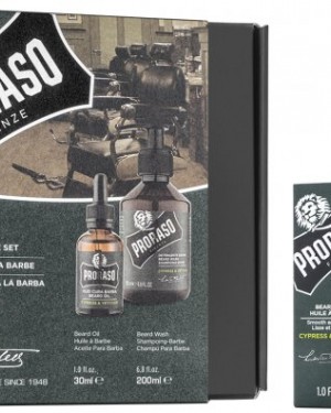 Pack Cuidado Barba Cypress & Vetyver Champú + Aceite Proraso