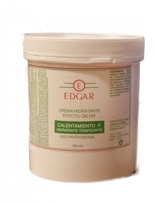 Crema Calor para masaje 500ml Tonificante Edgar Edgar Cremas y Geles Corporales