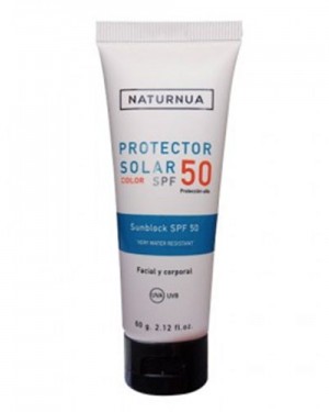 Protector Solar SPF 50 Facial y Corporal 60gr Naturnua