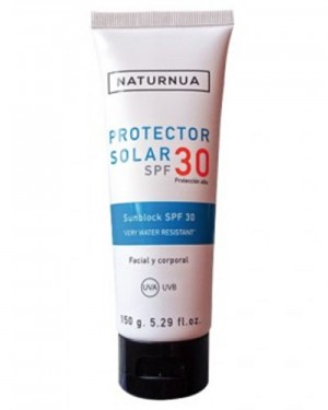 Protector Solar SPF 30 Facial y Corporal 150gr Naturnua