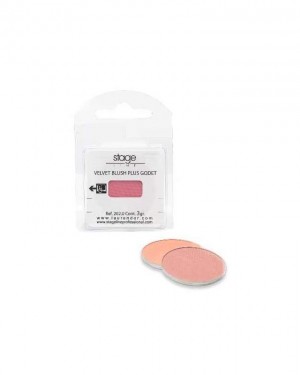 Recambio Colorete Velvet Blush Plus Godet 01 Pink 3gr. Stage Line