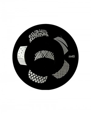 Placa Stamping Circular Pequeña Molly Lac