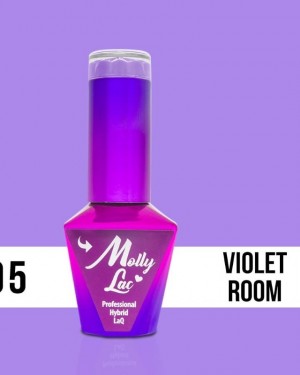 Esmalte semipermanente 05 Violet Room 10ml Molly Lac