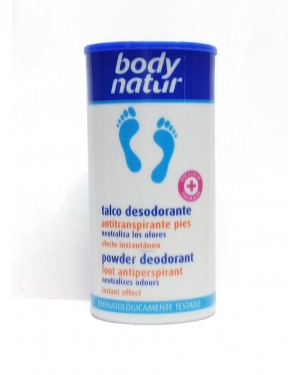Talco Desodorante 75g Body Natur + 1 Consejo