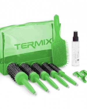 Set de Brushing Profesional en 3 Pasos Verde Fluor Termix