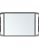 Espejo rectangular Negro/Plata Sibel Sinelco Espejos