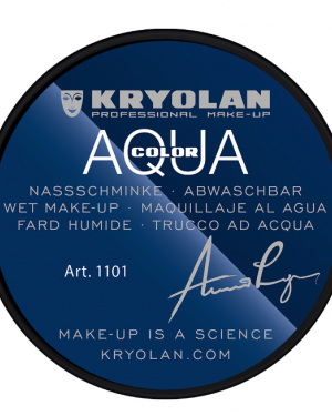 Aquacolor Negro 8ml Kryolan 