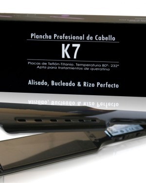 Plancha K7 Negra Irene Rios  + 1 Consejo